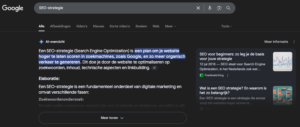 AI-overview seo-strategie