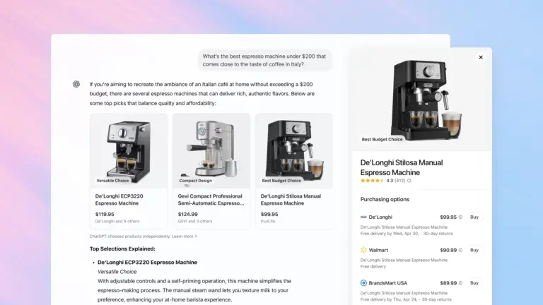 Zo werkt productzichtbaarheid in ChatGPT Shopping